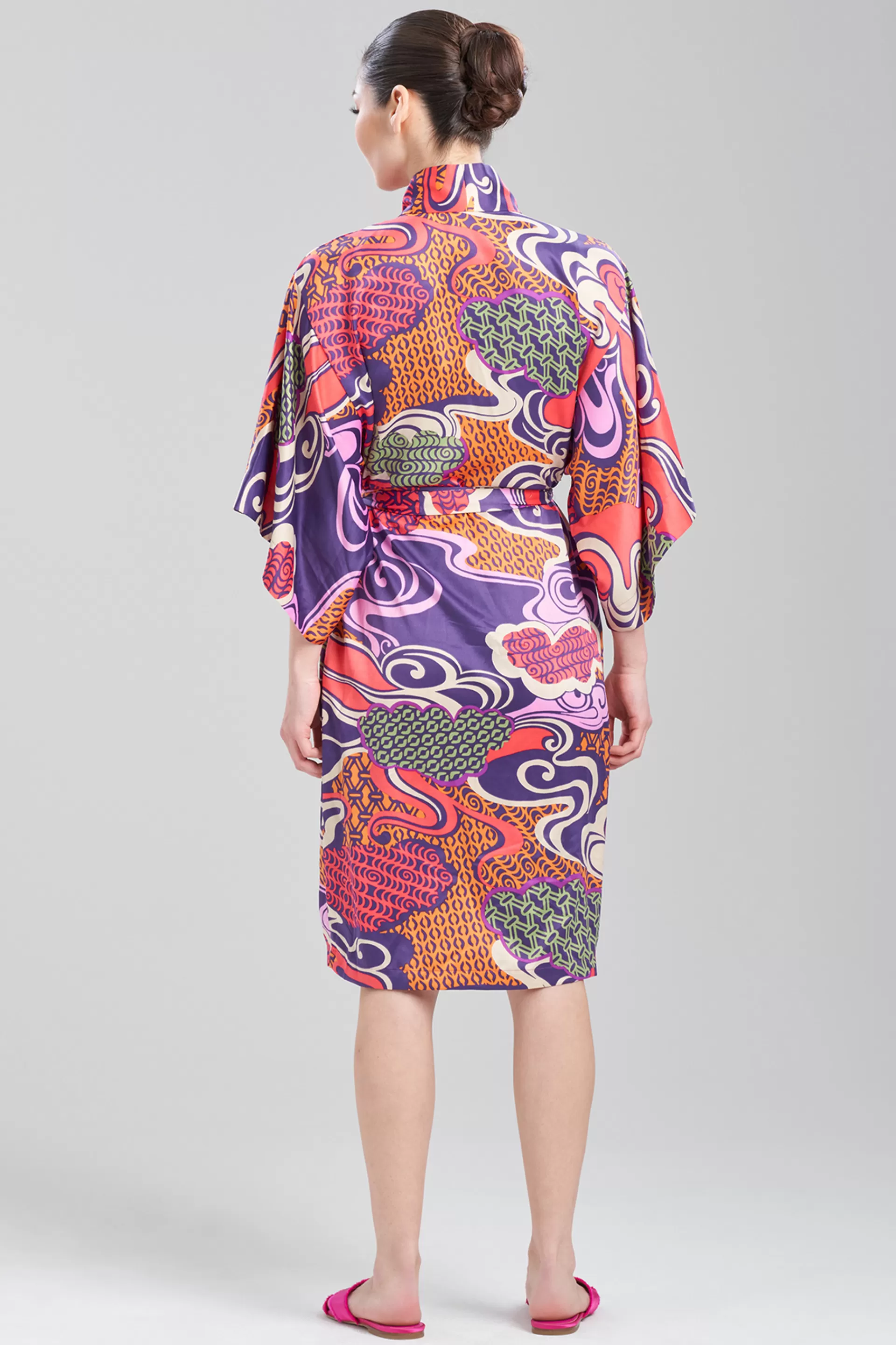 Natori Robes & Kimonos<Uzu Robe Purple Multi