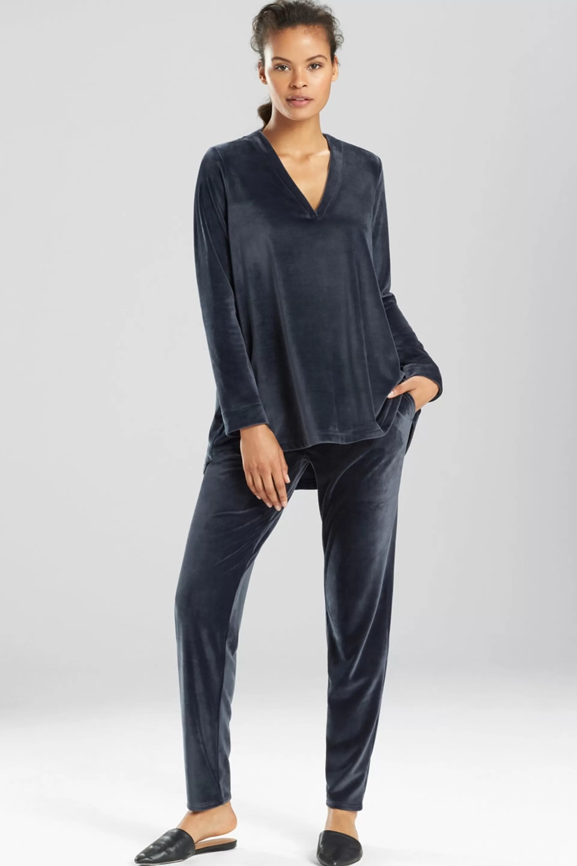 Natori Pajama Tops | Lounge Tops<Velour Long Sleeve Top