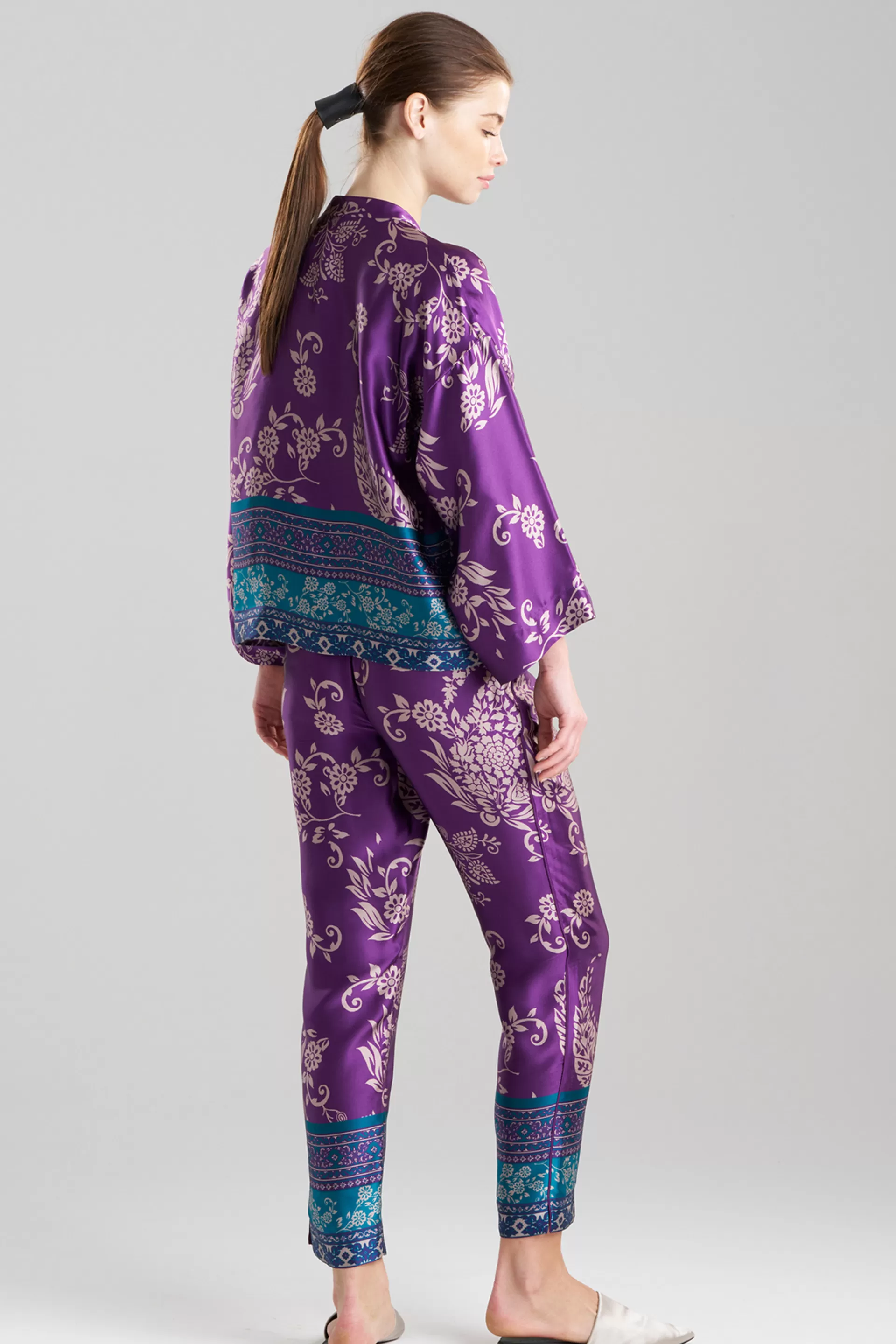 Natori Pajama Sets<Ysobel Silk PJ Purple Multi